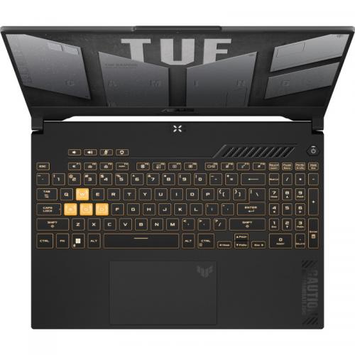 Laptop ASUS TUF F15 FX507VU4-LP053, Intel Core i7-13700H, 15.6inch, RAM 16GB, SSD 512GB, nVidia GeForce RTX 4050 6GB, No OS, Mecha Gray