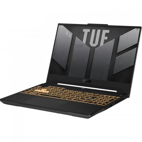 Laptop ASUS TUF Gaming F15 (2022) FX507ZC4-HN056, Intel Core i5-12500H, 15.6 inch, RAM 8GB, SSD 512GB, nVidia GeForce RTX 3050 4GB, No OS, Jaeger Gray