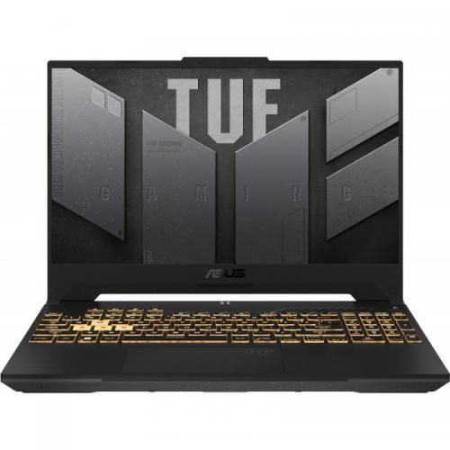 Laptop ASUS TUF Gaming F15 (2022) FX507ZC4-HN061, Intel Core i7-12700H, 15.6 inch, RAM 16GB, SSD 512GB, nVidia GeForce RTX 3050 4GB, No OS, Mecha Gray