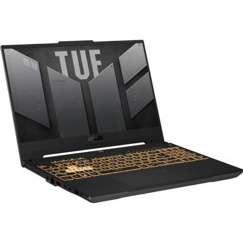 Laptop ASUS TUF Gaming F15 (2022) FX507ZC4-HN061, Intel Core i7-12700H, 15.6 inch, RAM 16GB, SSD 512GB, nVidia GeForce RTX 3050 4GB, No OS, Mecha Gray