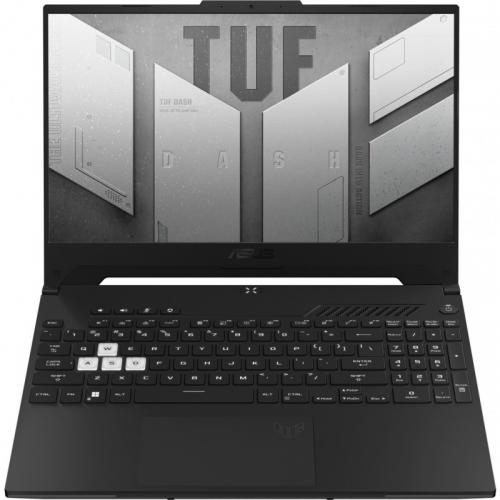 Laptop ASUS TUF Dash F15 FX517ZE-HN002, Intel Core i7-12650H, 15.6inch, RAM 16GB, SSD 512GB, nVidia GeForce RTX 3050 Ti 4GB, No OS, Off Black