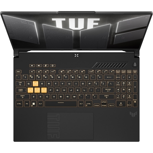 Laptop ASUS TUF Gaming F16 (2024) FX607JV-N3112, Intel i7-13650HX, 16inch, RAM 16GB, SSD 512GB, nVidia GeForce RTX 4060 8GB, No OS, Mecha Gray
