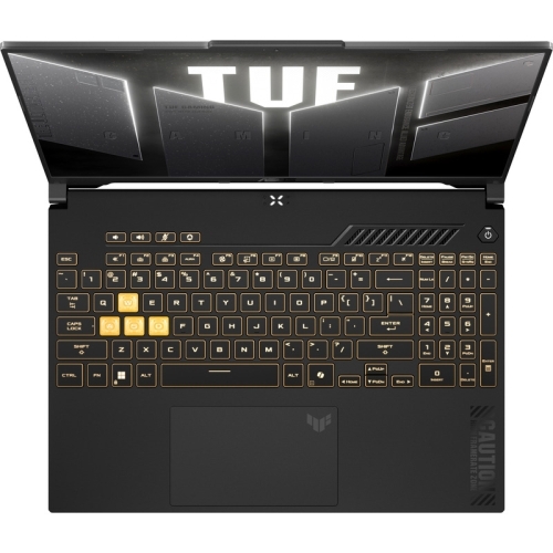 Laptop ASUS TUF Gaming F16 FX607VJB-RL164, Intel Core 5 210H, 16 inch, RAM 16GB, SSD 512GB, nVidia GeForce RTX 3050 6GB, No OS, Mecha Gray