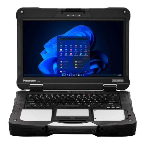 Laptop Panasonic Toughbook 40 MK1, Intel Core i5-1145G7, 14 inch Touch, RAM 16 GB, SSD 512 GB, Intel Iris Xe Graphics, Layout US, Windows 11 Pro, Black-Silver