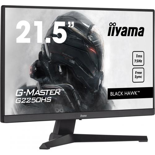 Monitor LED Iiyama G-MASTER Black Hawk G2250HS-B1, 21.5inch, 1920x1080, 1ms, Black