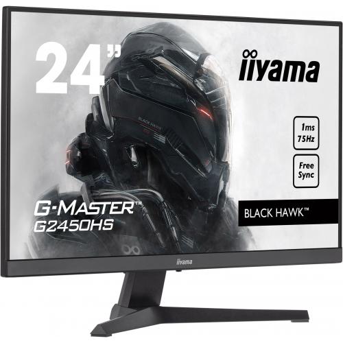 Monitor LED Iiyama G-MASTER Black Hawk G2450HS-B1, 23.8inch, 1920x1080, 1ms, Black