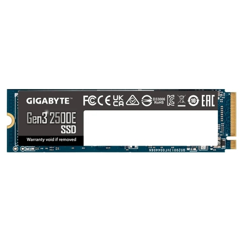 SSD Gigabyte Gen3 2500E 2TB, PCI Express 3.0 x4, M.2 2280