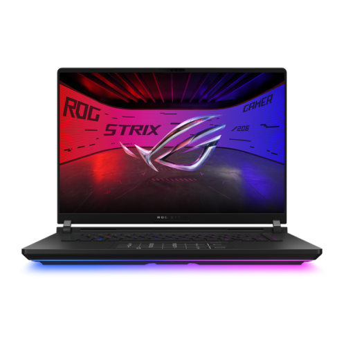 Laptop ASUS ROG Strix SCAR 16 MiniLED (2025) G635LX-RW060X, Intel Core Ultra 9 275HX, 16 inch, RAM 64GB, SSD 2TB, nVidia GeForce RTX 5090 24 GB, Windows 11 Pro, Off Black