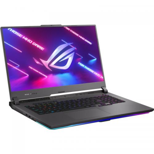 Laptop ASUS ROG Strix G17 (2023) G713PV-LL030, AMD Ryzen 9 7945HX, 17.3inch, RAM 16GB, SSD 1TB, nVidia GeForce RTX 4060 8GB, No OS, Eclipse Gray