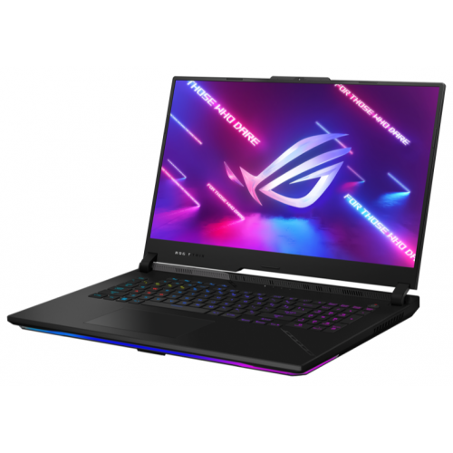 Laptop ASUS Strix SCAR 17 (2023) G733PZ-LL023, AMD Ryzen 9 7945HX, 17.3inch, RAM 32GB, SSD 1TB, nVidia GeForce RTX 4080 12GB, No OS, Black