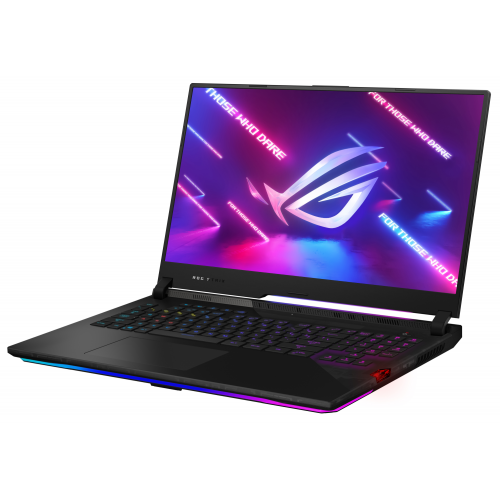 Laptop ASUS ROG Strix SCAR 17 G733ZM-KH005, Intel Core i7-12700H, 17.3inch, RAM 16GB, SSD 1TB, nVidia GeForce RTX 3060 6GB, No OS, Off Black