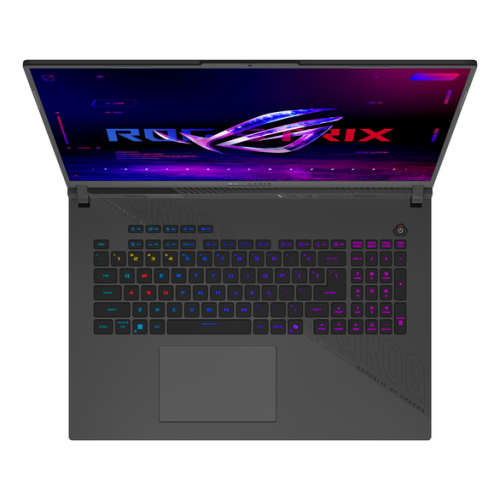 Laptop ASUS ROG Strix G18 (2025) G814FM-S8037, AMD Ryzen 9 9955HX, 18 inch, RAM 32GB, SSD 1TB, nVidia GeForce RTX 5060 8GB, No OS, Eclipse Gray