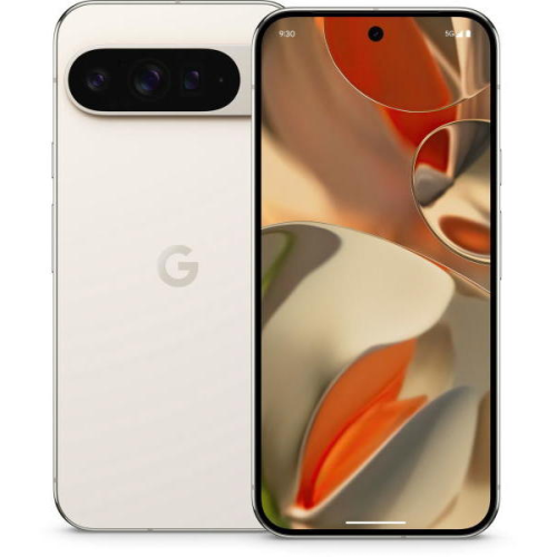 Telefon Mobil Google Pixel 9 Pro XL, Dual SIM, 256 GB, 16 GB RAM, 5G, Porcelain