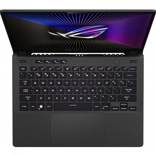 Laptop ASUS ROG Zephyrus G14 GA402RJ-L4045, AMD Ryzen 7 6800HS, 14inch, RAM 16GB, SSD 512GB, AMD Radeon RX 6700S 8GB, No OS, Eclipse Gray