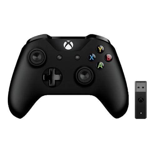 Gamepad Wireless Microsoft, USB, Black