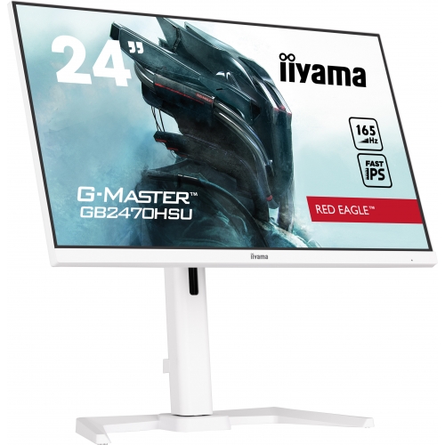 Monitor LED Iiyama G-Master GB2470HSU-W5, 23.8inch, 1920x1080, 0.8ms, White