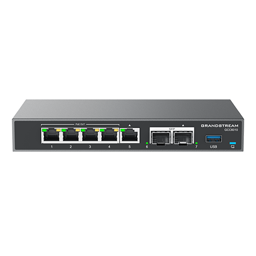 Switch Grandstream GCC6010, 5 porturi, PoE