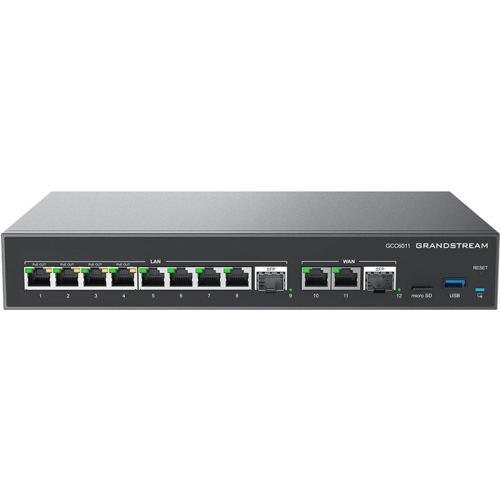 Switch Grandstream GCC6011, 10 porturi, PoE
