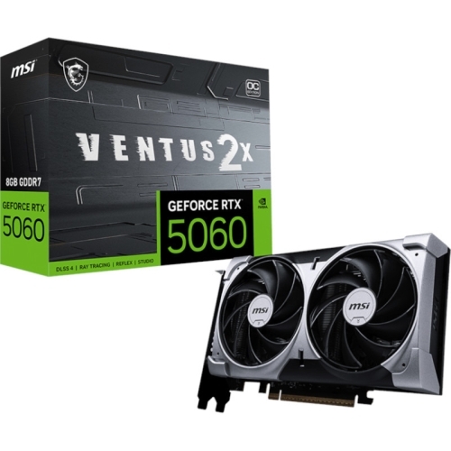 Placa video MSI nVidia GeForce RTX 5060 VENTUS 2X OC 8GB, GDDR7, 128 bit