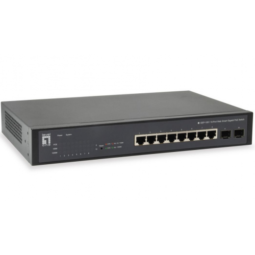 Switch Level One GEP-1051, 8 porturi, PoE