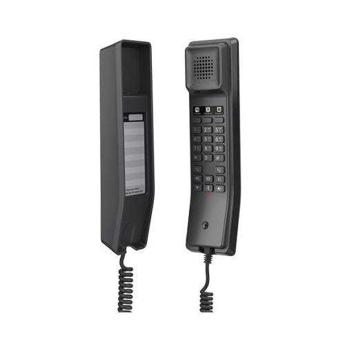 Telefon IP Grandstream GHP611, 2 conturi SIP, 2 linii, PoE, Black