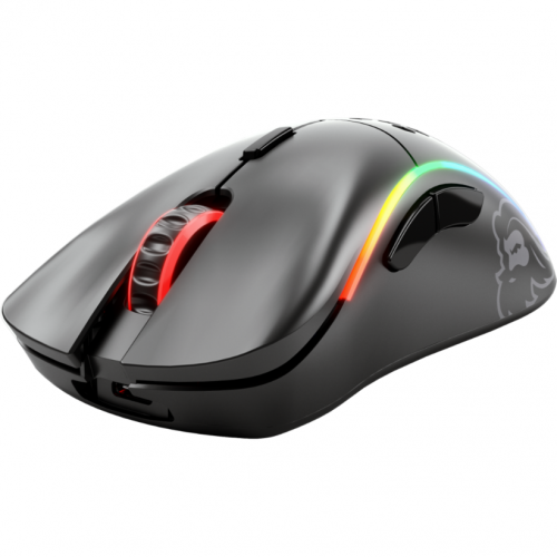 Mouse Optic Glorious PC Gaming Race Glorious Model D Wireless, USB, Matte Black