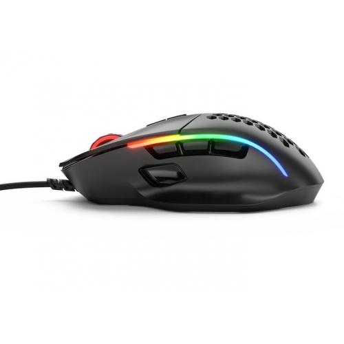 Mouse Optic Glorious PC Gaming Race Model I, RGB LED, USB, Black