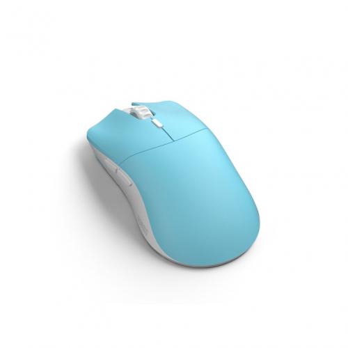 Mouse Optic Glorious PC Gaming Race Model O PRO, USB Wireless, Blue Lynx