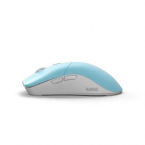 Mouse Optic Glorious PC Gaming Race Model O PRO, USB Wireless, Blue Lynx