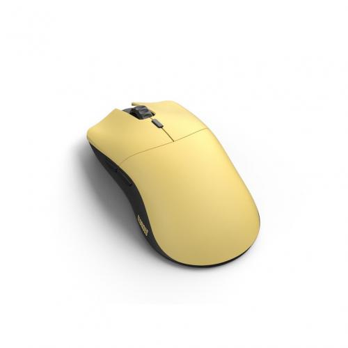 Mouse Optic Glorious PC Gaming Race Model O PRO, USB Wireless, Golden Panda