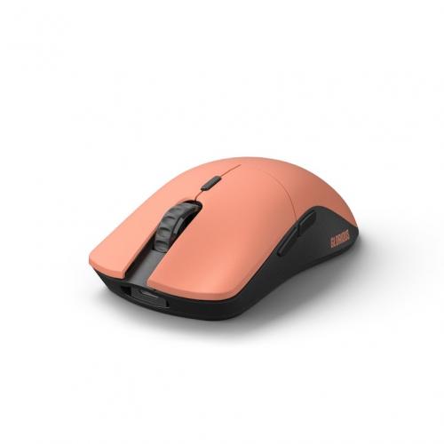 Mouse Optic Glorious PC Gaming Race Model O PRO, USB Wireless, Red Fox