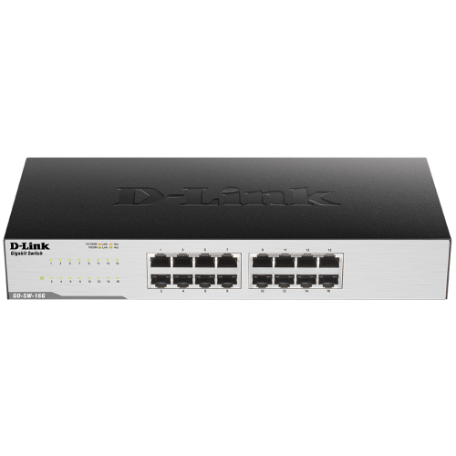 Switch D-Link GO-SW-16G, 16xport