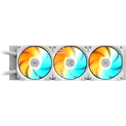 Cooler procesor Gigabyte AORUS GAMING 360 ICE, ARGB LED, 3 x 120 mm, White