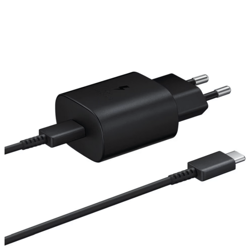 Incarcator retea Samsung SuperCharge, 25W, 1 x USB-C, Black