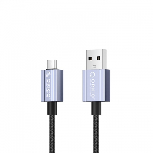 Cablu de date Orico GQAM-10-BK, USB-A male - Micro USB, 1m, Black