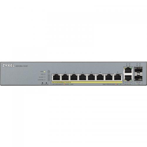 Switch ZyXEL GS1350-12HP, 8 porturi, PoE