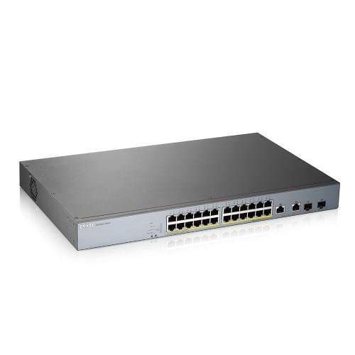 Switch Zyxel GS1350-26HP, 26 port, 100/1000 Mbps