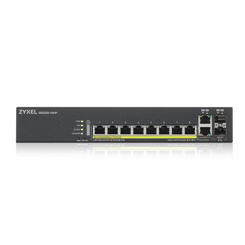 Switch Zyxel GS2220-10HP-EU0101F, 8 Porturi PoE