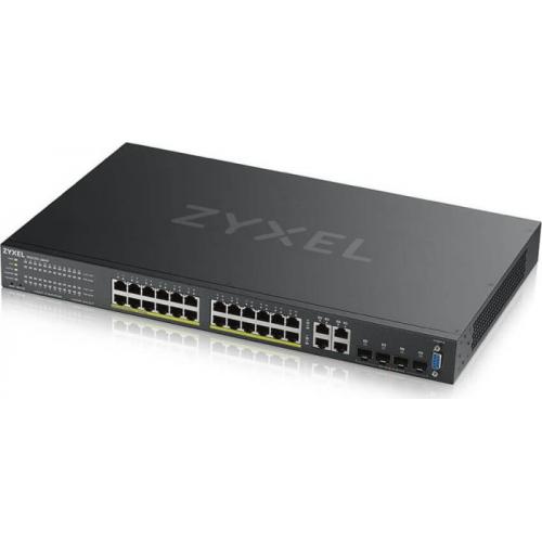 Switch Zyxel GS2220-28HP, 24 Porturi, PoE+