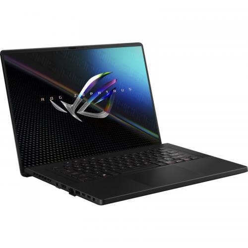 Laptop ASUS ROG Zephyrus M16 GU603ZX-K8027, Intel Core i9-12900H, 16inch, RAM 32GB, SSD 2TB, nVidia GeForce RTX 3080 Ti 16GB, No OS, Off Black