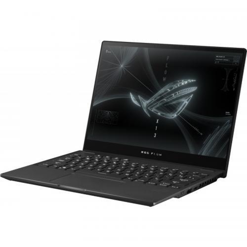Laptop 2-in-1 ASUS ROG Flow X13 GV301RE-LI171W, AMD Ryzen 9 6900HS, 13.4inch Touch, RAM 32GB, SSD 1TB, nVidia GeForce RTX 3050 Ti 4GB, Windows 11, Off Black + ROG XG Mobile