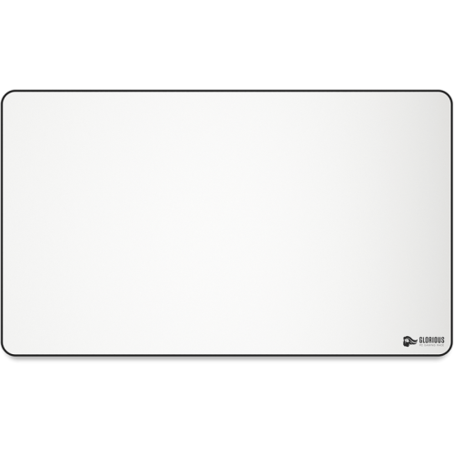 Mouse Pad Glorious PC Gaming Race Stitch Cloth XL Extended, White