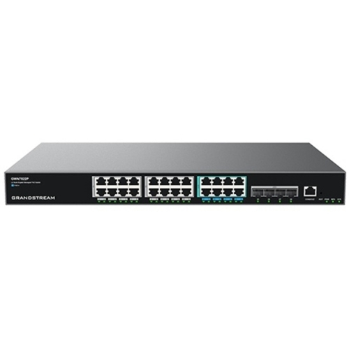 Switch Grandstream GWN7822P, 24 porturi, PoE