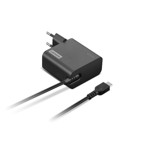 Incarcator retea Lenovo GX21L58555, USB-C, 20 V, 3.25 A, 65 W, Black