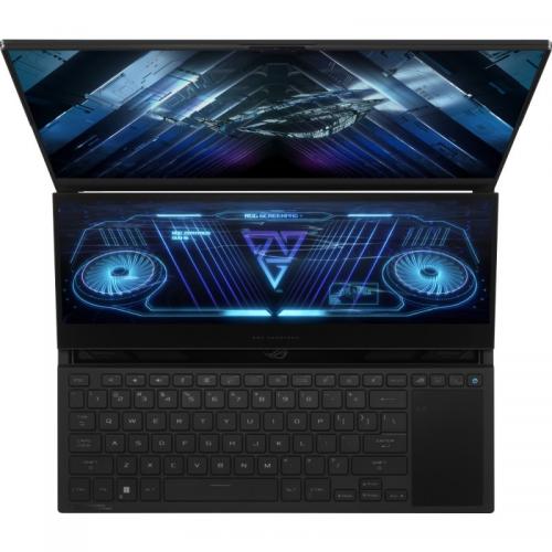 Laptop ASUS ROG Zephyrus Duo 16 MiniLED GX650PZ-N4040W, AMD Ryzen 9 7945HX, 16 inch, RAM 32GB, SSD 1TB, nVidia GeForce RTX 4080 12GB, Windows 11, Black