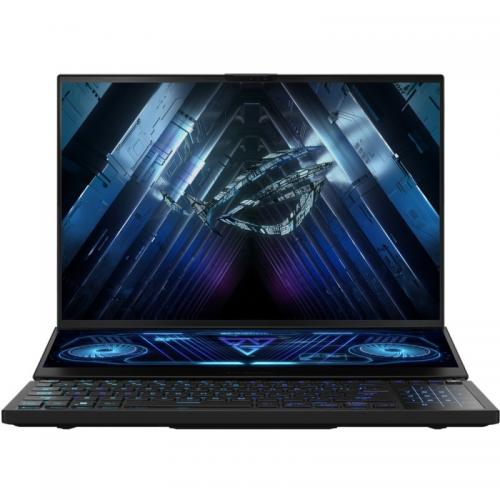 Laptop ASUS ROG Zephyrus Duo 16 MiniLED GX650PZ-N4040W, AMD Ryzen 9 7945HX, 16 inch, RAM 32GB, SSD 1TB, nVidia GeForce RTX 4080 12GB, Windows 11, Black