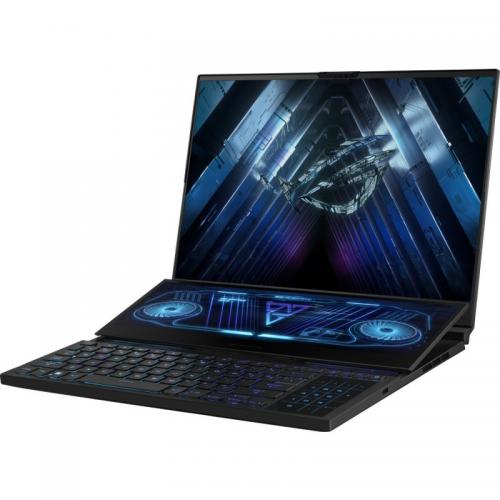 Laptop ASUS ROG Zephyrus Duo 16 MiniLED GX650PZ-N4040W, AMD Ryzen 9 7945HX, 16 inch, RAM 32GB, SSD 1TB, nVidia GeForce RTX 4080 12GB, Windows 11, Black