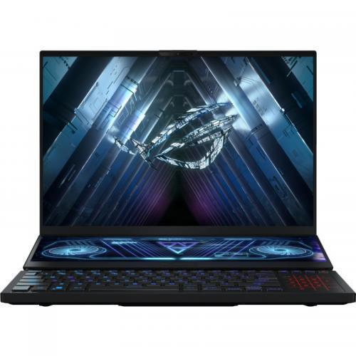 Laptop Gaming ASUS ROG Zephyrus Duo 16 GX650RX-LB201W, 16'' WQUXGA (3840x2400), AMD Ryzen™ 9 6900HX Mobile Processor (8-core/16-thread, 20MB cache, up to 4.9 GHz max boost), 32GB, 1TB SSD, NVIDIA® GeForce RTX™  3080 Ti, Windows 11 Home, Black