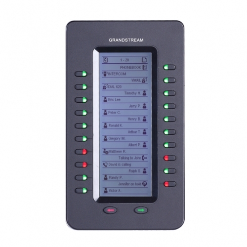 Modul Expansiune GRANDSTREAM pentru Telefon fix IP GXP2140/GXP2170/GXV3240, Black
