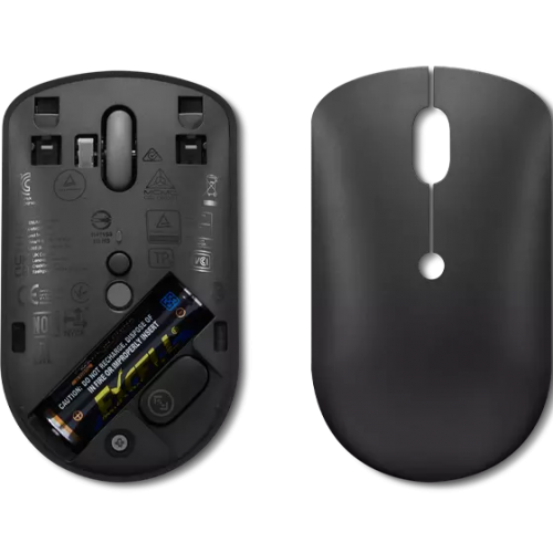 Mouse Optic Lenovo 400, USB-C Wireless, Black